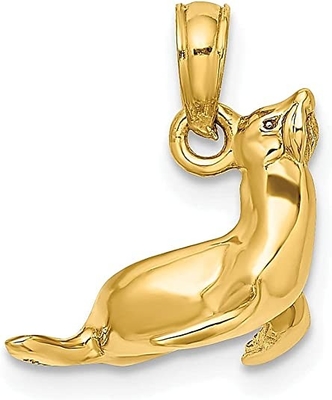 ロスSimons 0.25 ct。t.w.18kt金のブラック・ダイアモンドのアクセントのダイヤモンドのタツノオトシゴの吊り下げ式のネックレス