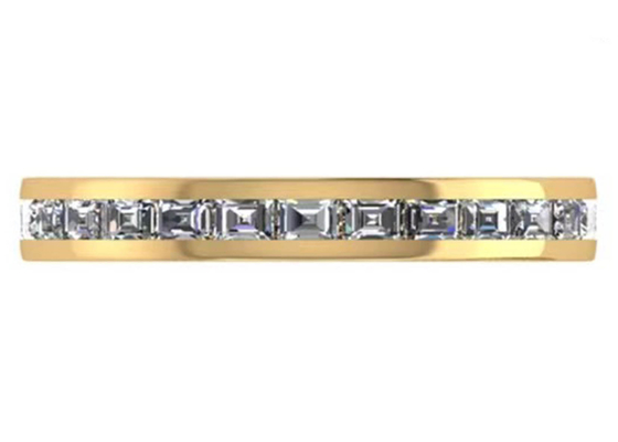 27pcs Diamond 18KローズGold Ring With 2.0×1.5MM OEM ODM For Gift