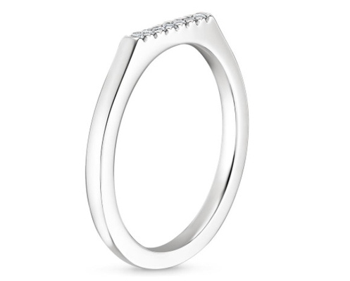 Womenのための1.3mm 0.07carat 925 Sterling Silver Moissanite Engagement Rings