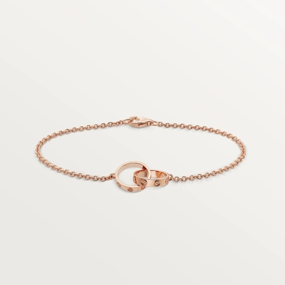 7インチ（全長） 18K Solid Gold Jewellery Bracelet 3.71g Weight For LOVE