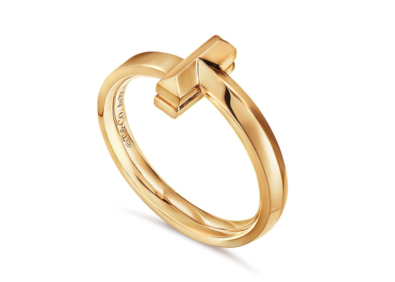 Engagement Weddingのための3.89g重量18K Solid Gold Jewelleryリング2.5mm Width