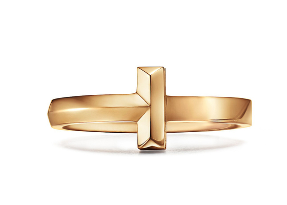 Engagement Weddingのための3.89g重量18K Solid Gold Jewelleryリング2.5mm Width